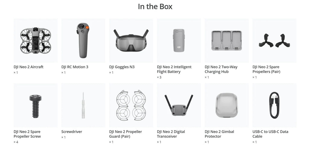 DJI Neo 2 Motion Fly More Combo