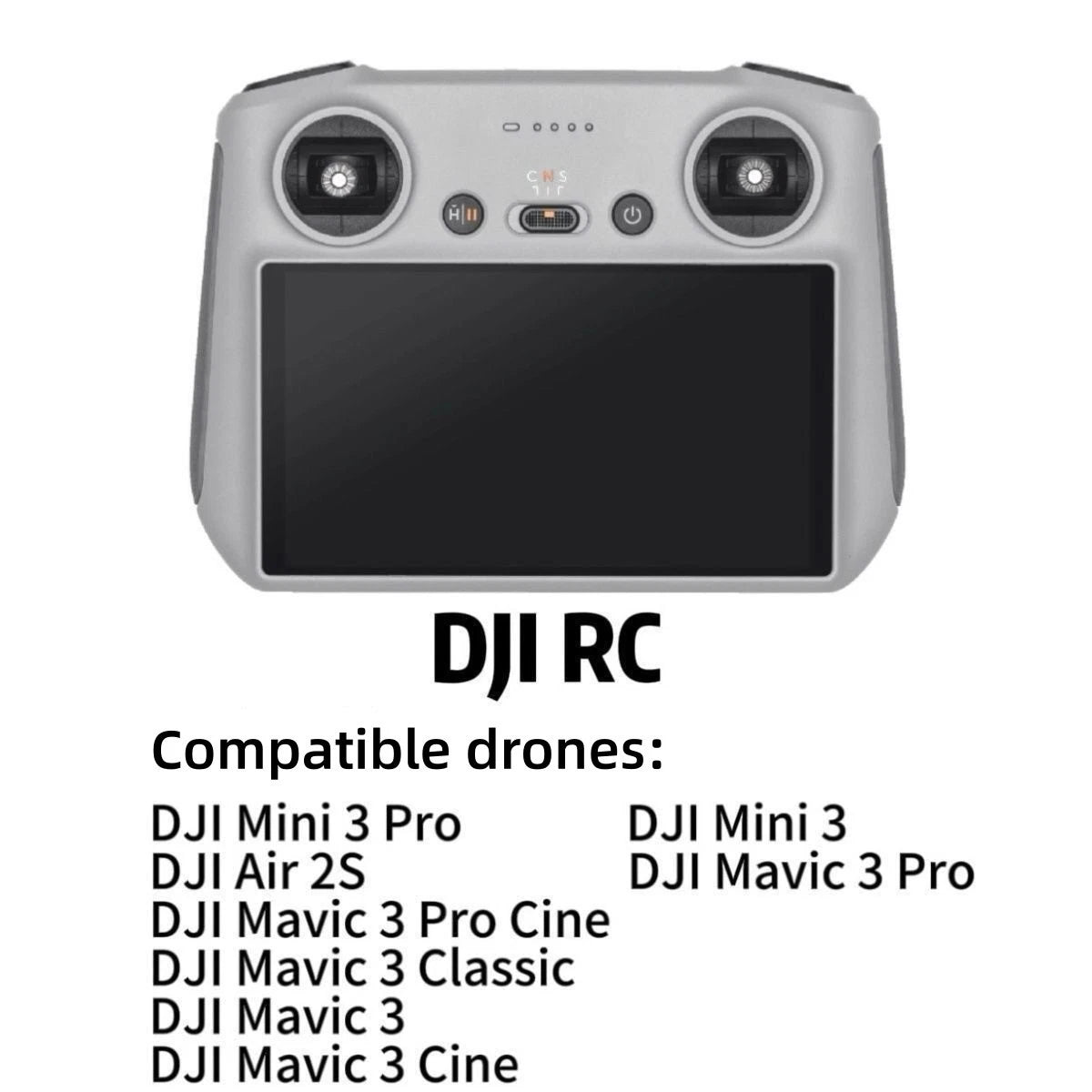 DJI RC Smart Remote Controller for DJI Mavic 3/Mini 3 Pro/Air 2S Drone - RM330